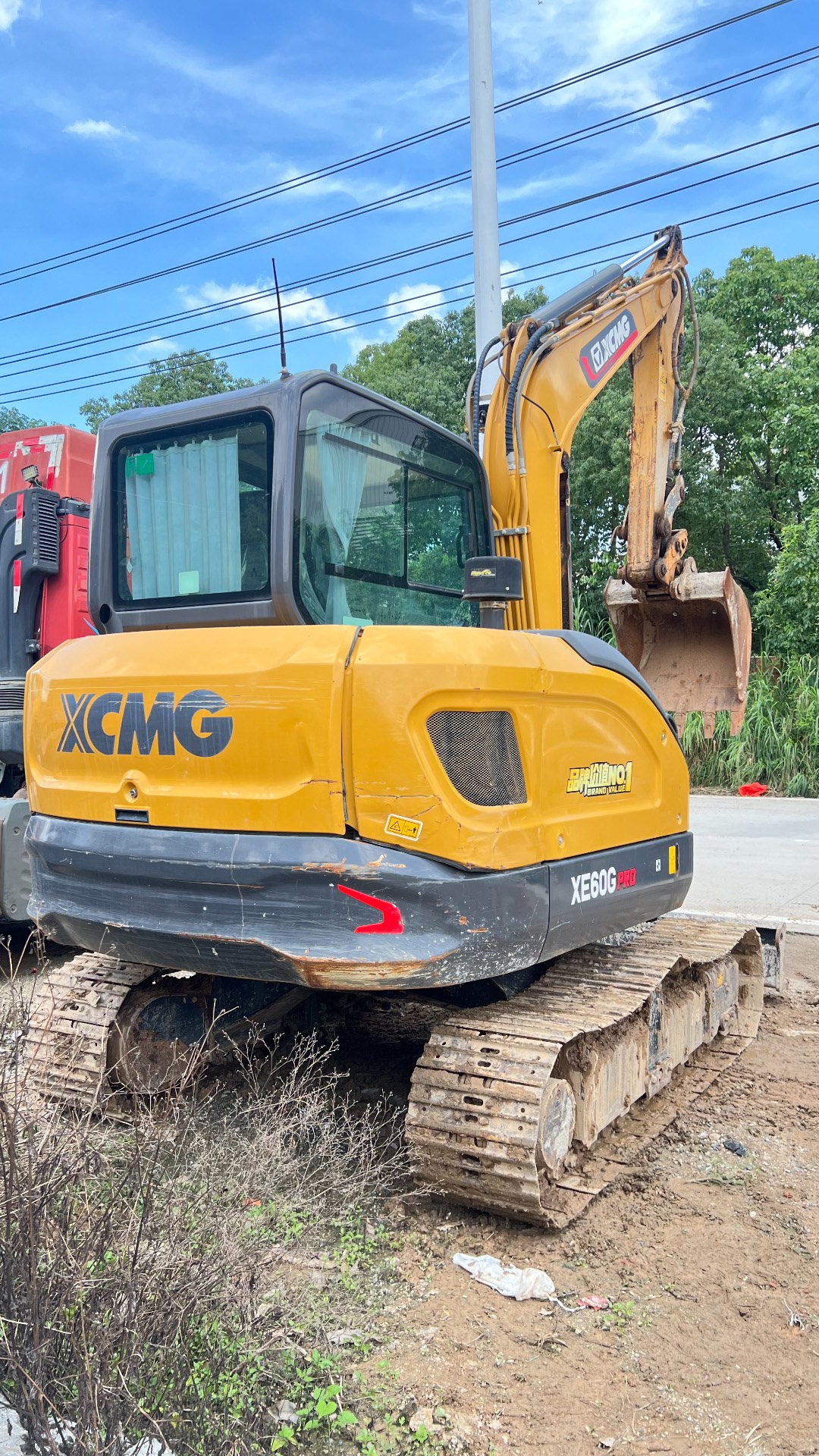 Used XE60 Crawler Excavator 2024 2200 Hours used machine for export