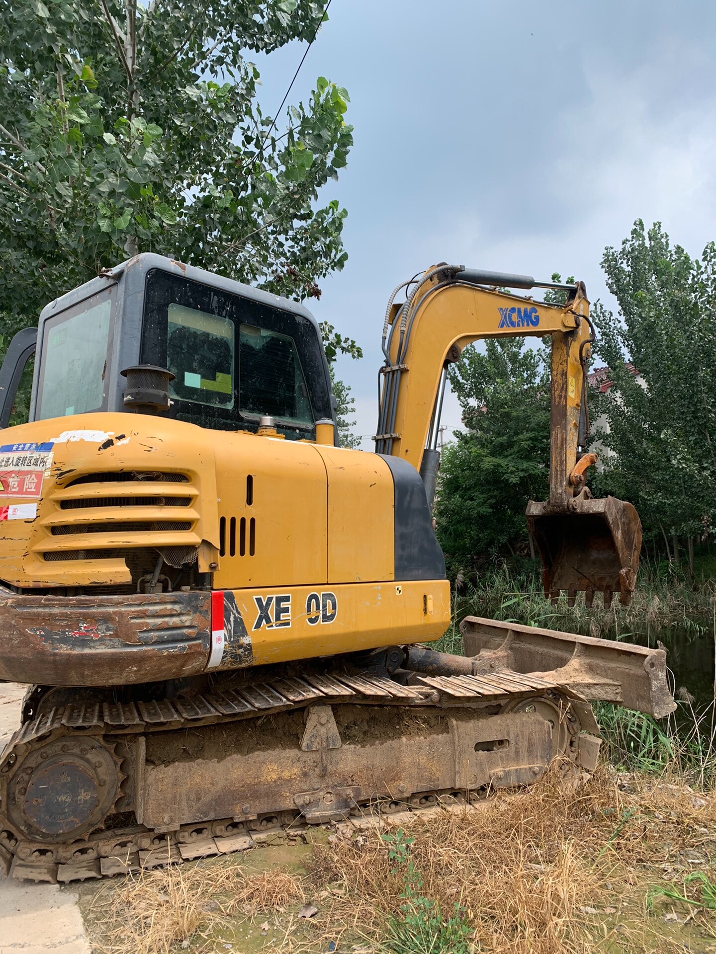 Used XE60 Crawler Excavator 2017 detail photo 2
