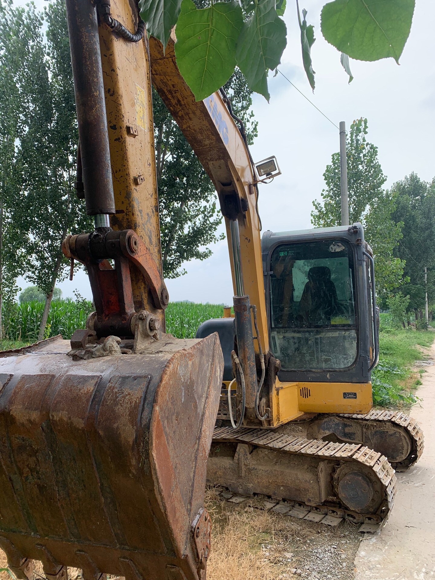 Used XE60 Crawler Excavator 2017 detail photo 3