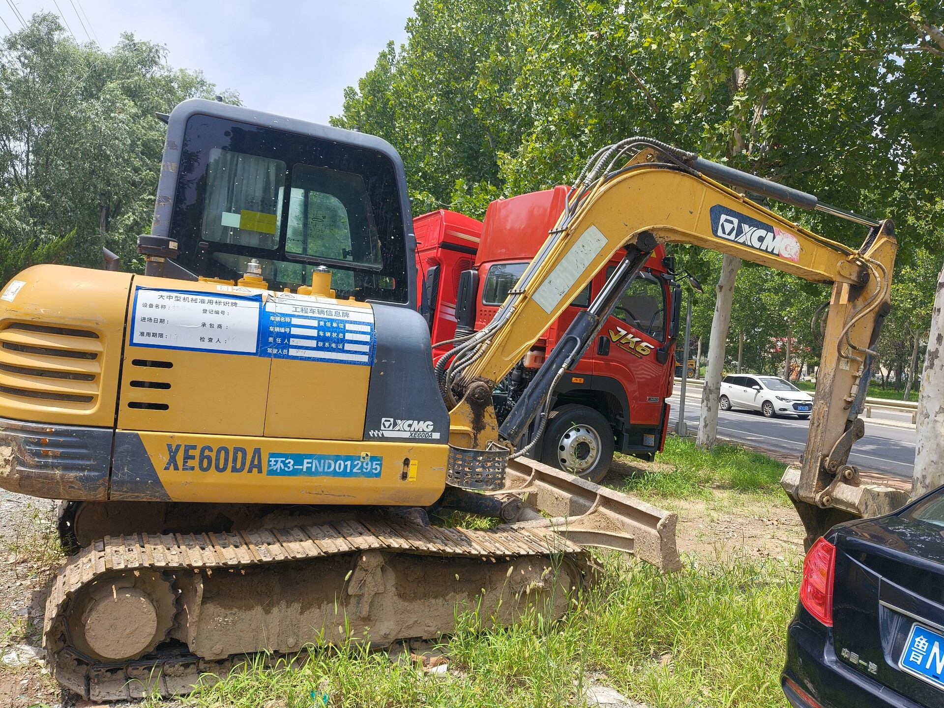 Used XE60 Crawler Excavator 2020 detail photo 3
