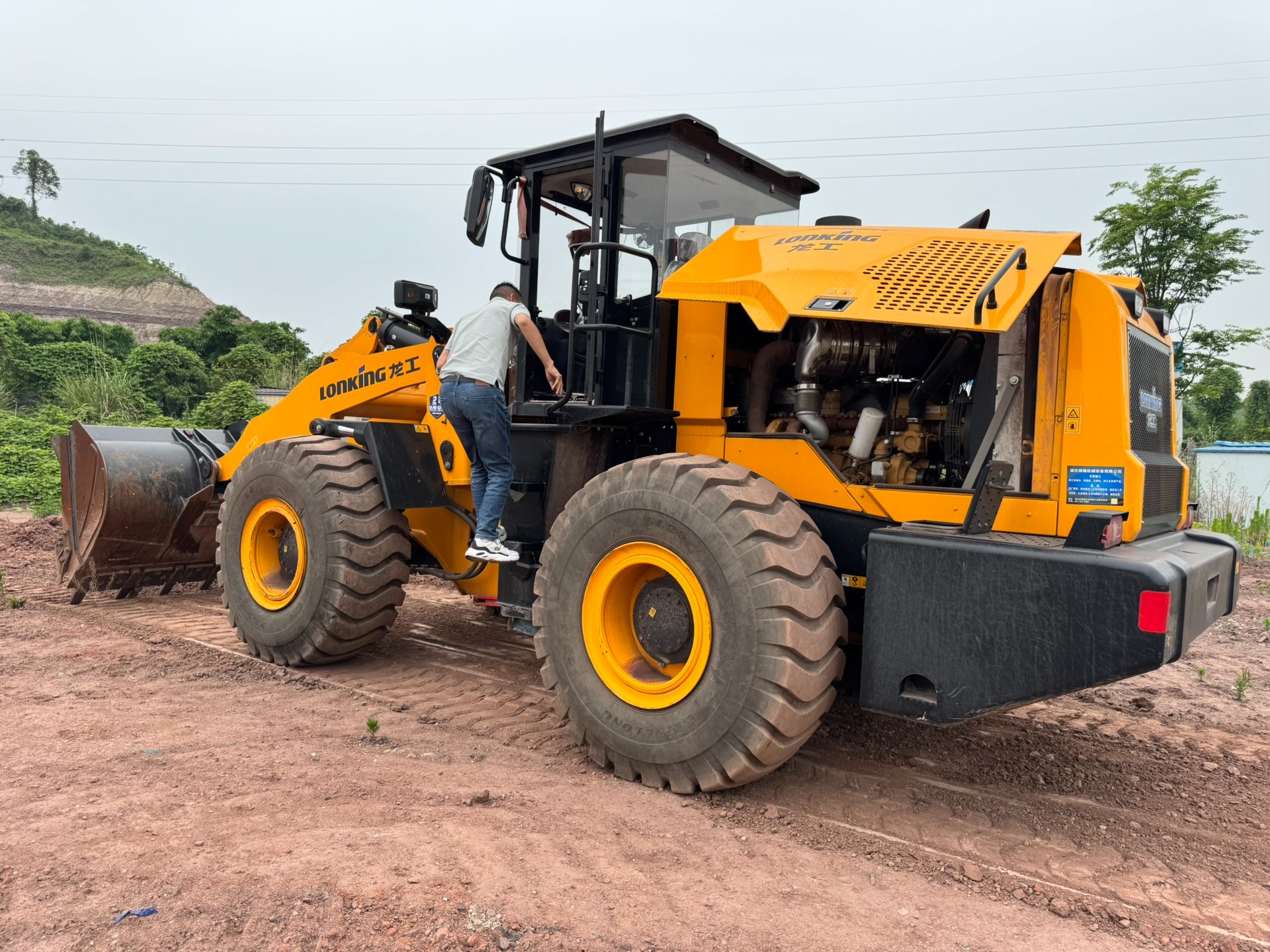Used Lonking 855H Wheel Loader 2025 400 Hours detail photo 2