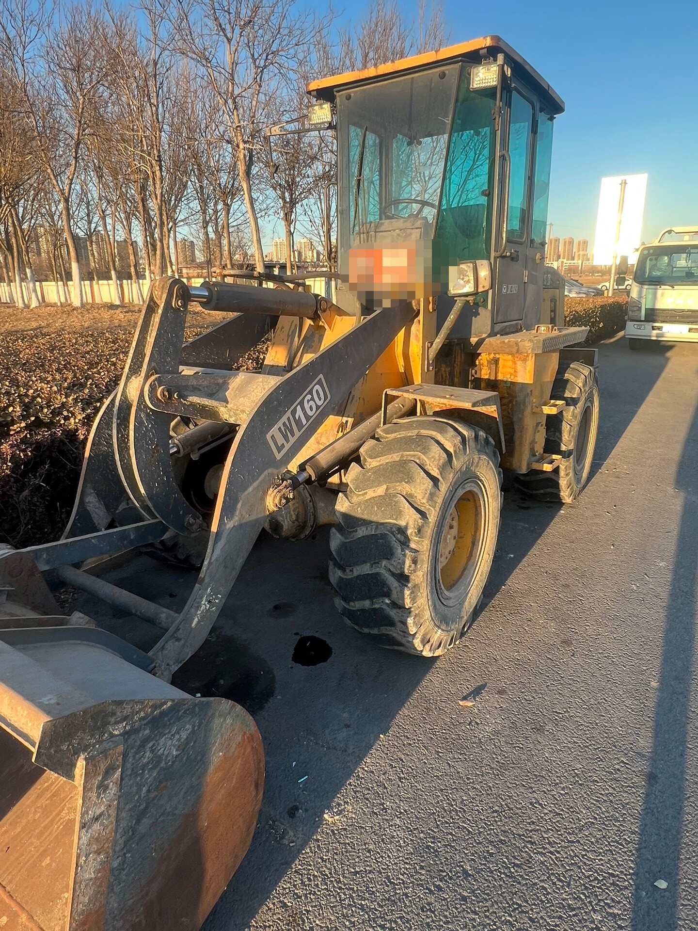Used LW160 Wheel Loader used machine for export