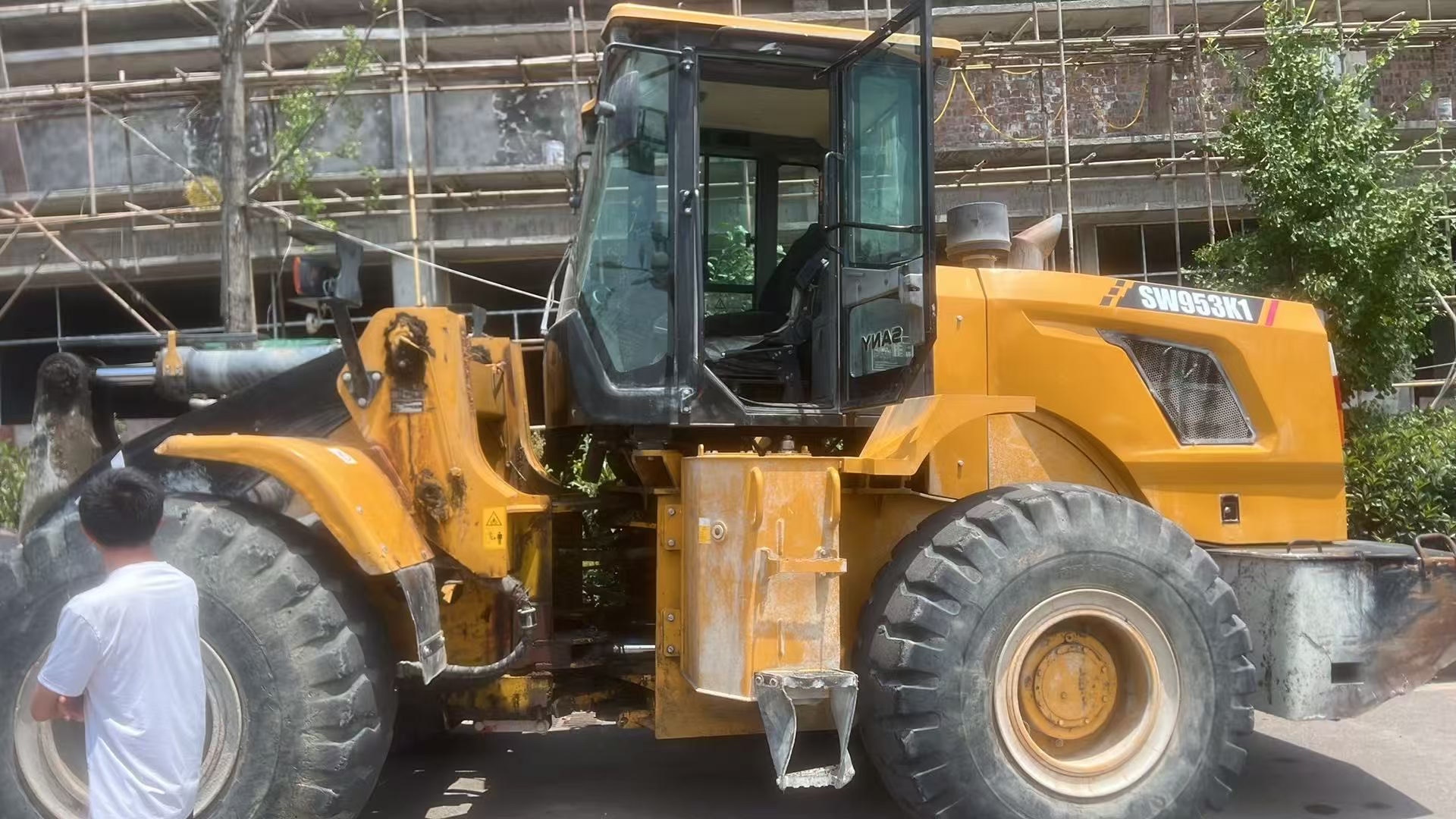 Used To be confirmed Wheel Loader 2022 6000 Hours used machine for export