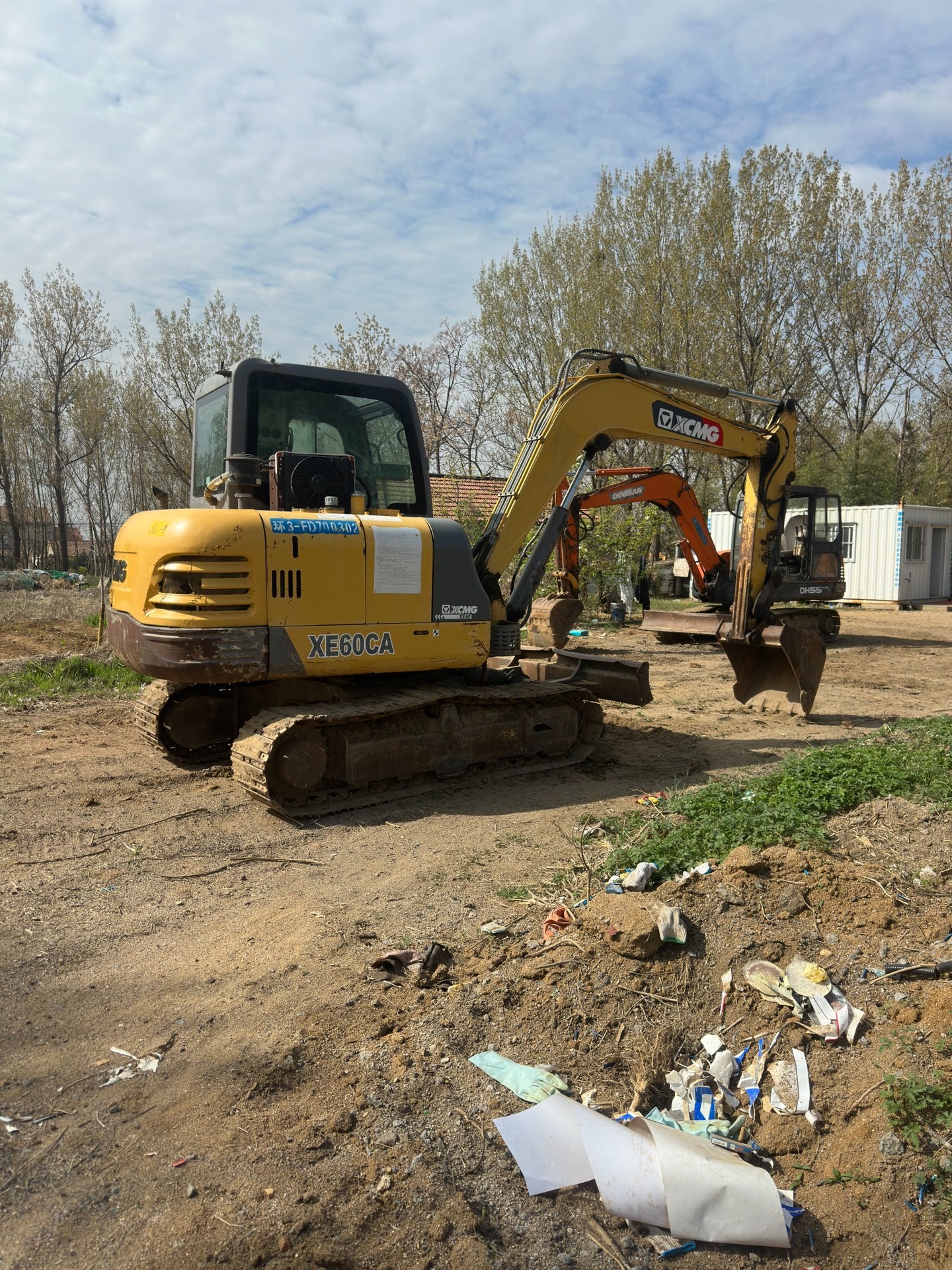 Used XE60 Crawler Excavator 2016 detail photo 3