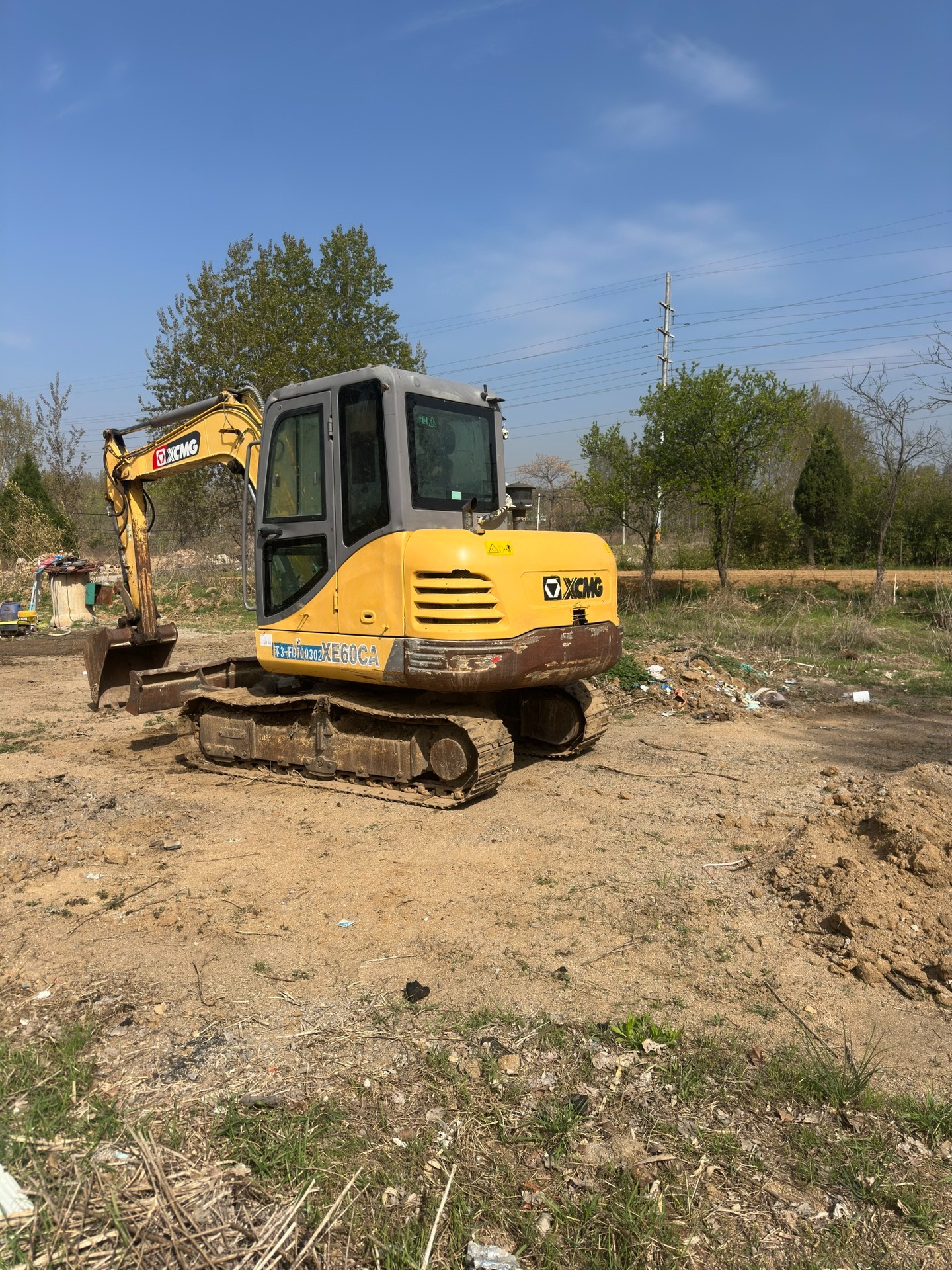Used XE60 Crawler Excavator 2016 detail photo 5