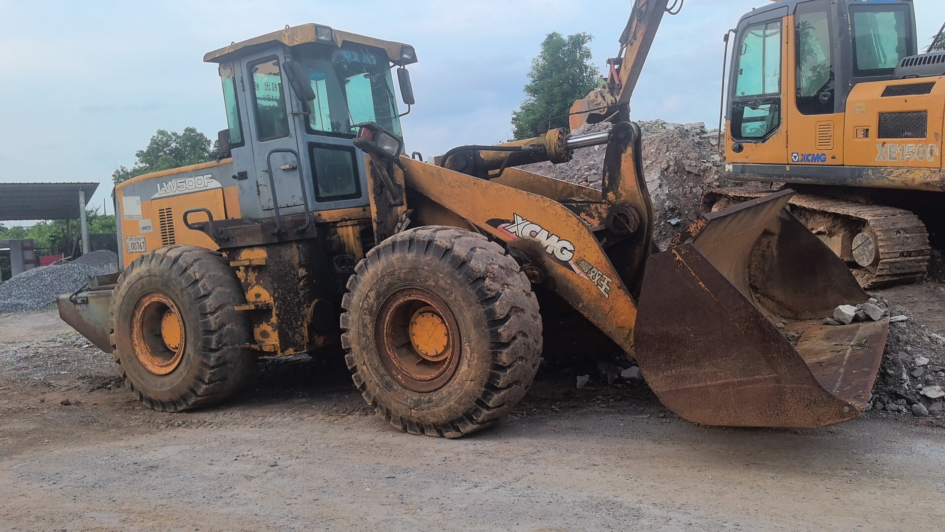 Used LW500 Wheel Loader detail photo 2