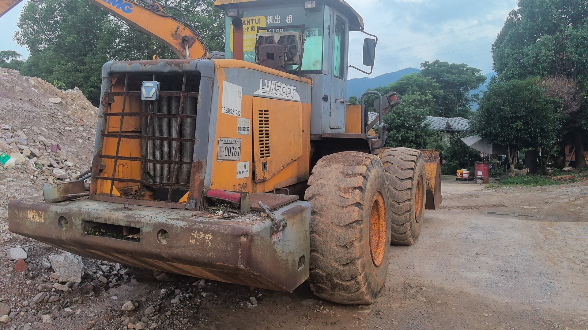 Used LW500 Wheel Loader detail photo 4