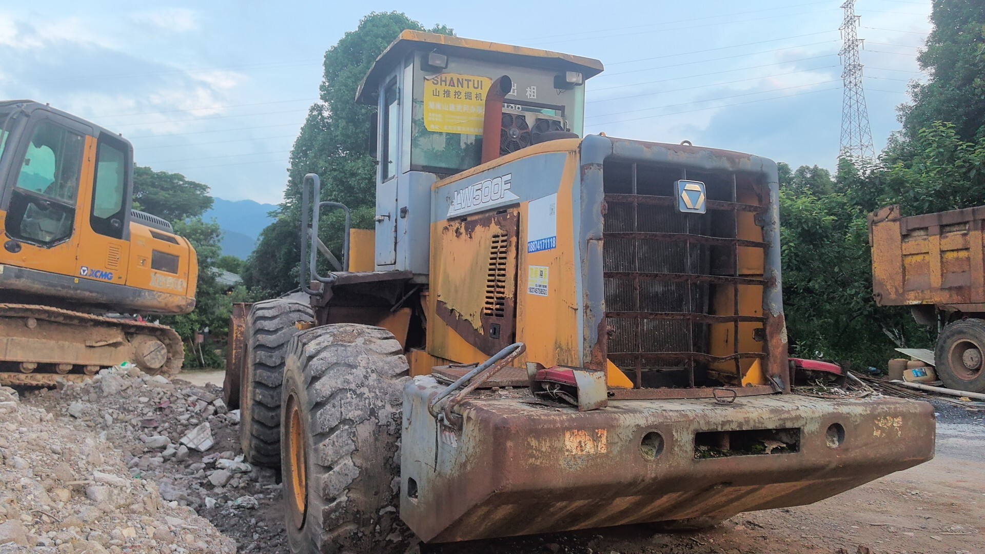 Used LW500 Wheel Loader detail photo 5