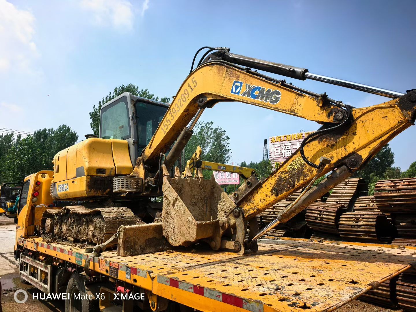 Used XE60 Crawler Excavator detail photo 8